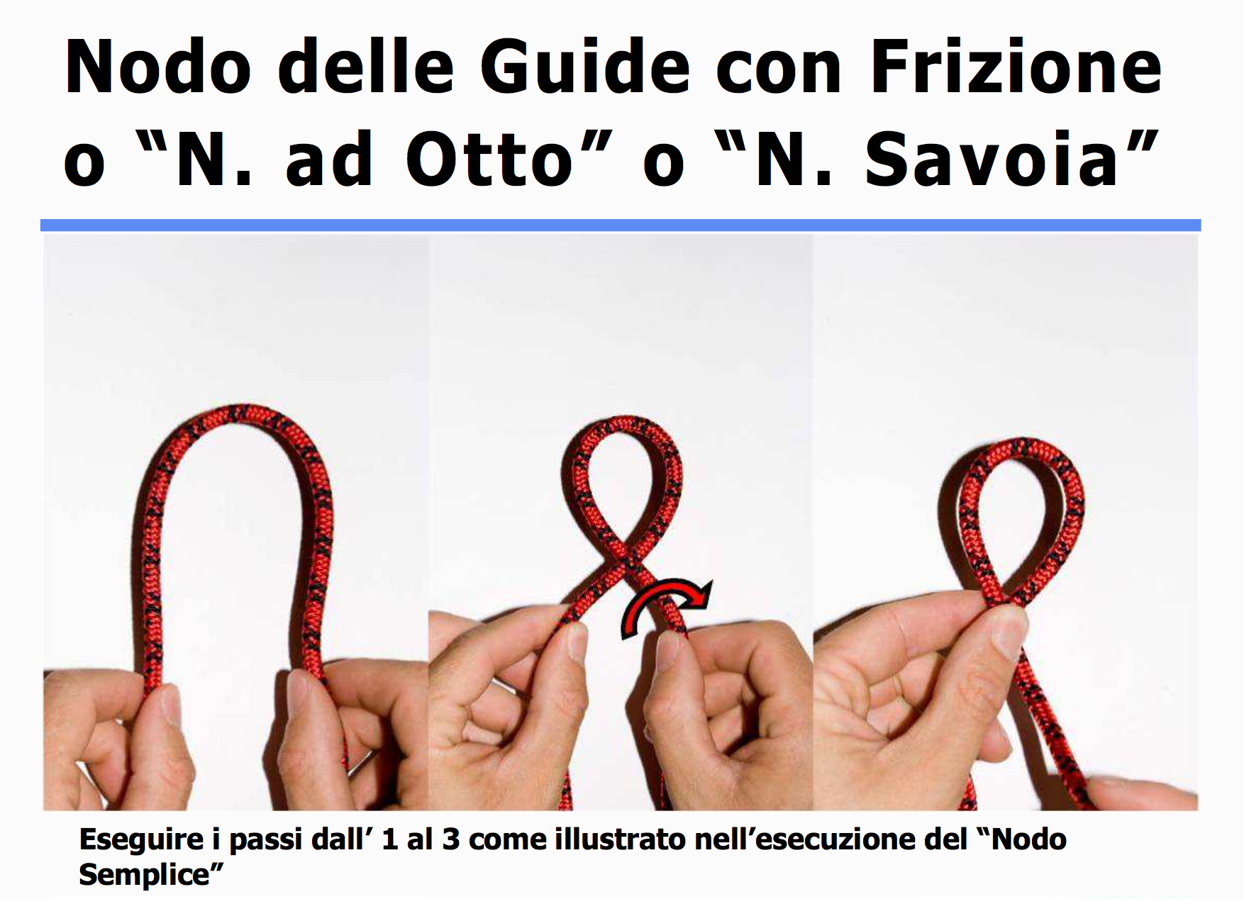 nodi alpinismo